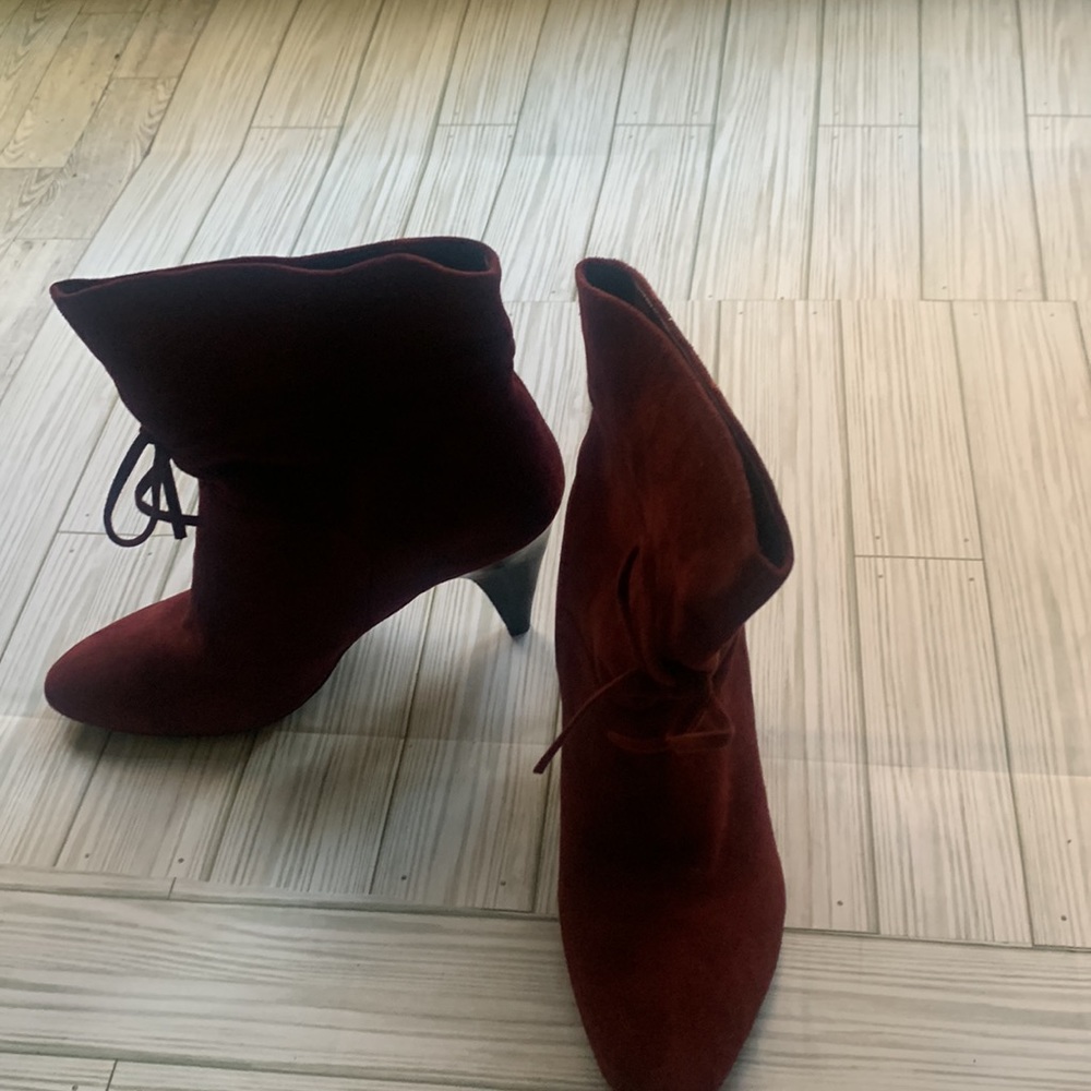 Suede stylish ankle boot - Picture 4 of 4
